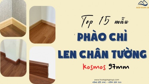 Top 15+ Mẫu Phào Chỉ Len Chân Tường Nhựa EG Cao 97mm Đẹp Tại TPHCM