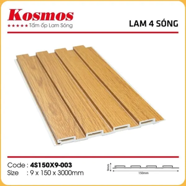 Lam 4 Sóng Thấp Kosmos 4S150X9-003