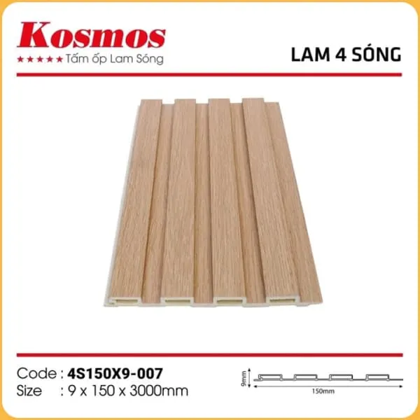 Lam 4 Sóng Thấp Kosmos 4S150X9-007
