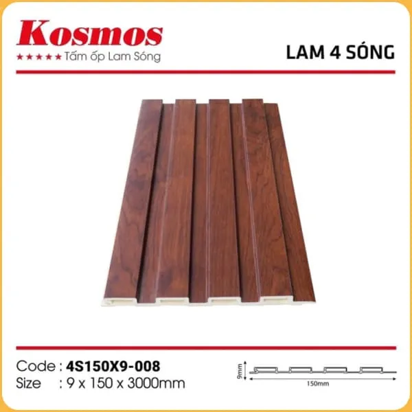 Lam 4 Sóng Thấp Kosmos 4S150X9-008