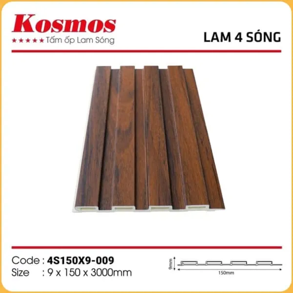 Lam 4 Sóng Thấp Kosmos 4S150X9-009