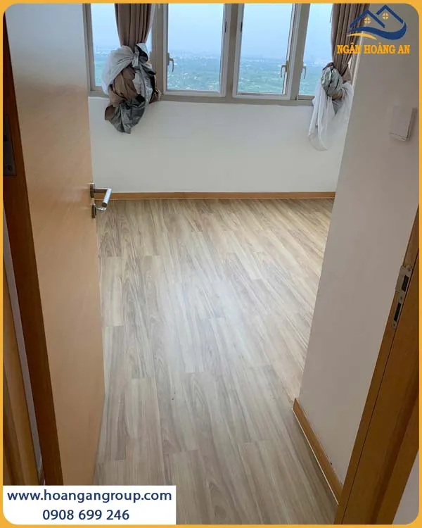 Sàn Nhựa Giả Gỗ Dán Keo 3mm Vinyl Floor W301-1
