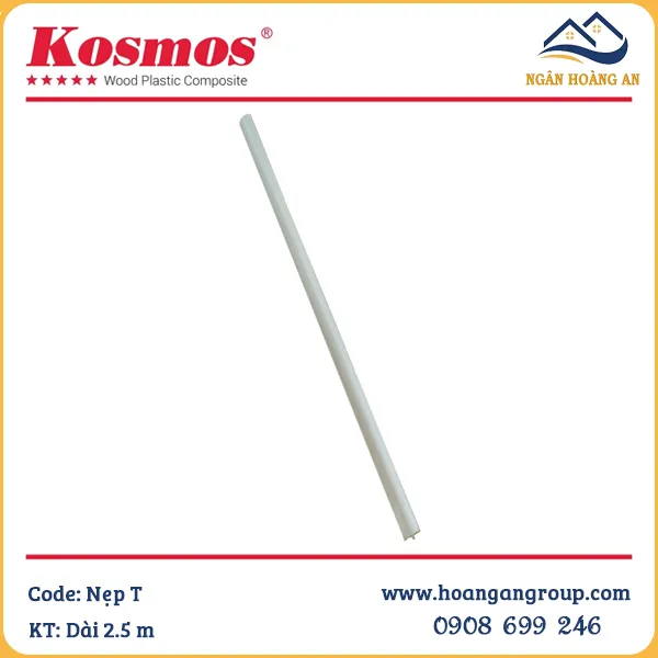 Phụ Kiện Nẹp Nhôm Tấm Ốp PVC Giả Vân Đá Kosmos Màu Bạc