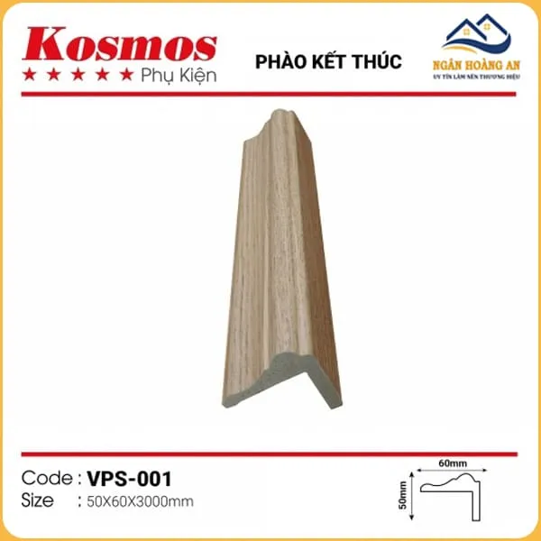Phào Kết Thúc Trang Trí Lam Sóng Nano Kosmos UVPS
