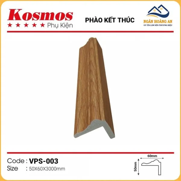 Phào Kết Thúc Trang Trí Lam Sóng Nano Kosmos UVPS