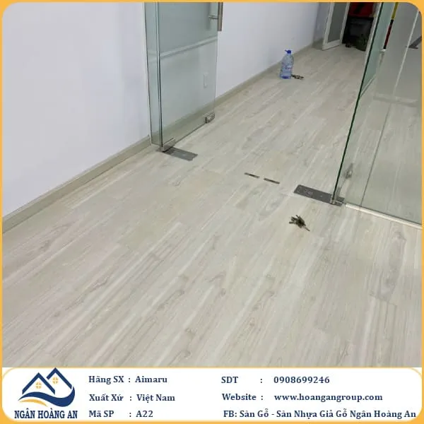 Sàn Nhựa Dán Keo Aimaru A22 Dày 2mm