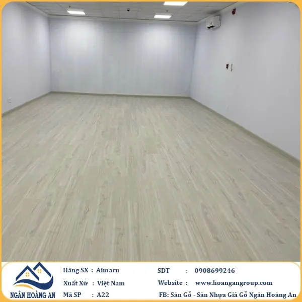 Sàn Nhựa Dán Keo Aimaru A22 Dày 2mm
