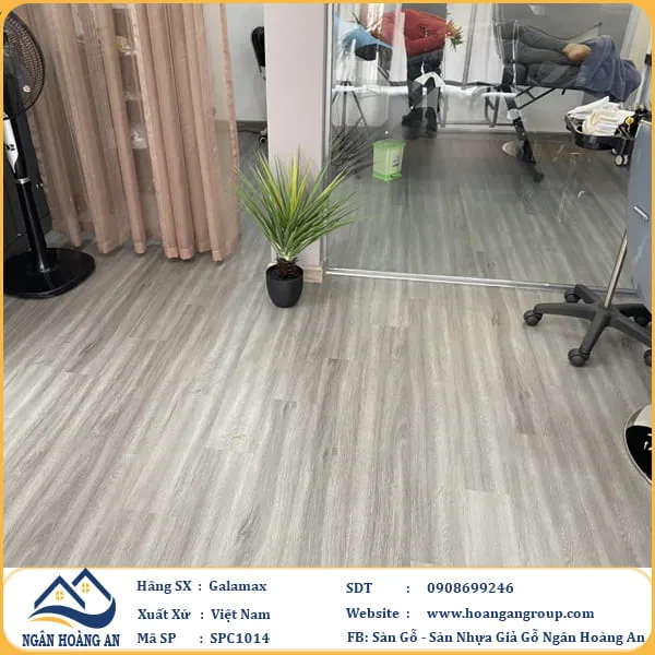 Sàn Nhựa Hèm Khóa Galamax SPC1014