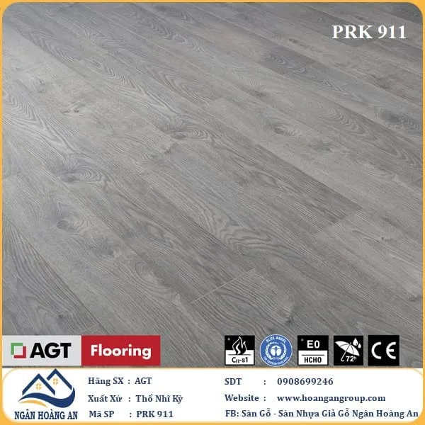 Sàn Gỗ Công Nghiệp AGT Effect PRK911 12mm