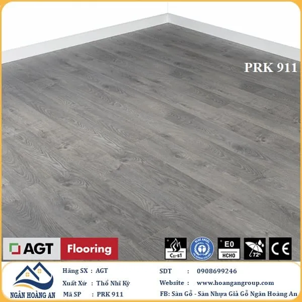 Sàn Gỗ Công Nghiệp AGT Effect PRK911 12mm