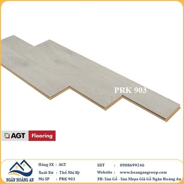 Sàn Gỗ Công Nghiệp AGT Effect PRK903 12mm