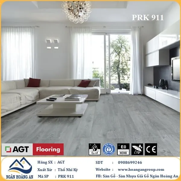 Sàn Gỗ Công Nghiệp AGT Effect PRK911 12mm