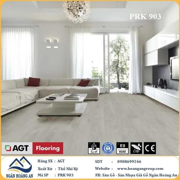 Sàn Gỗ Công Nghiệp AGT Effect PRK903 12mm