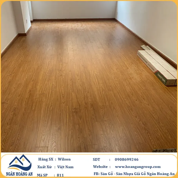 Sàn Gỗ Công Nghiệp Wilson 811 12mm