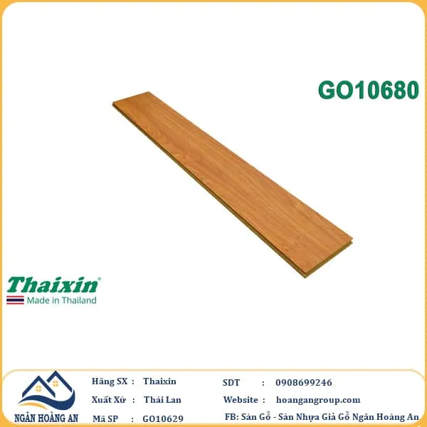 Sàn Gỗ Công Nghiệp ThaiXin Dày 12mm GO10680