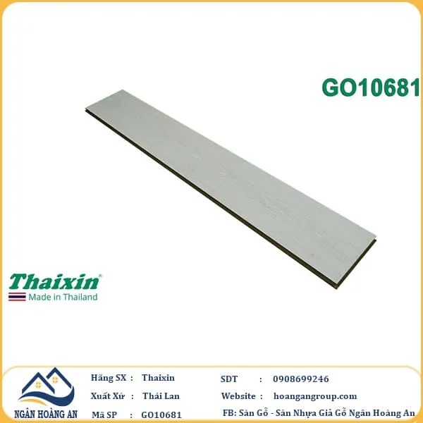 Sàn Gỗ Công Nghiệp ThaiXin Dày 12mm GO10681