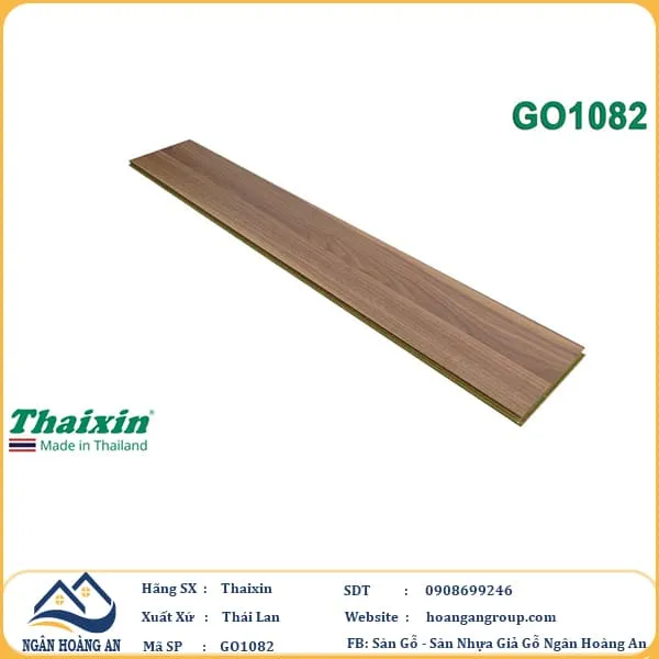 Sàn Gỗ Công Nghiệp ThaiXin Dày 12mm GO1082