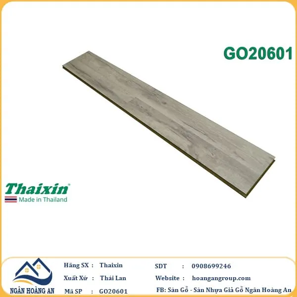 Sàn Gỗ Công Nghiệp ThaiXin Dày 12mm GO20601