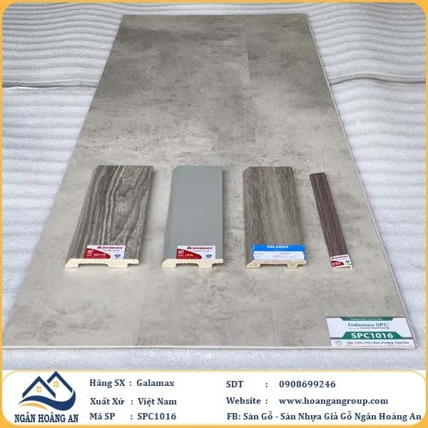 Sàn Nhựa Giả Bê Tông Galamax SPC1016