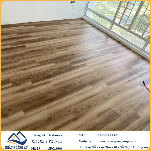 Sàn Nhựa Hèm Khóa Galamax SPC1006