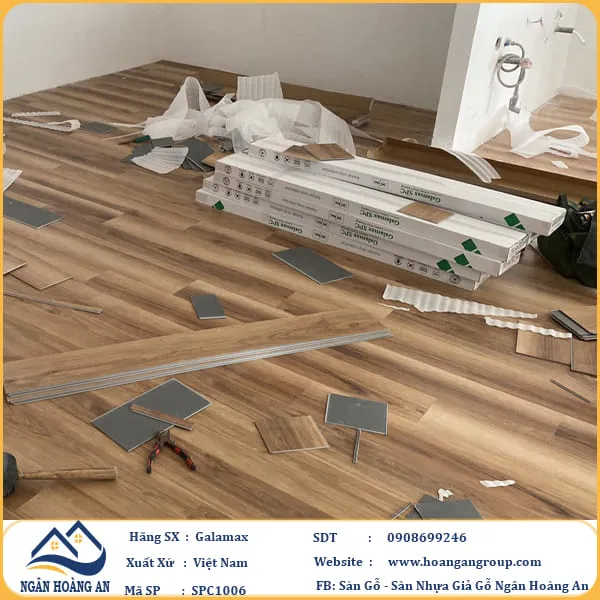 Sàn Nhựa Hèm Khóa Galamax SPC1006