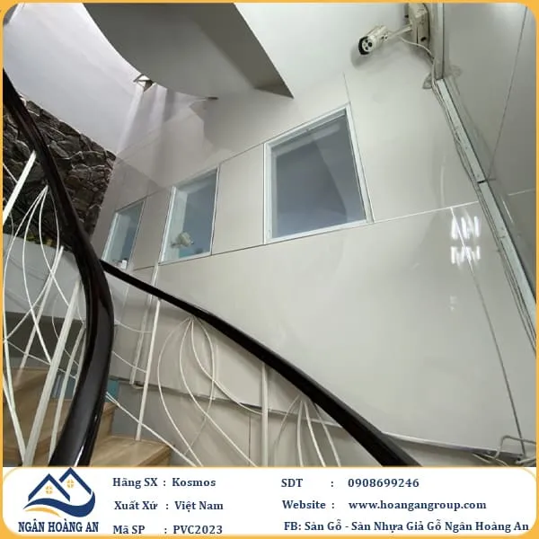 Tấm Nhựa Ốp Tường Giả Vân Đá Kosmos PVC2023 Dày 2.8mm