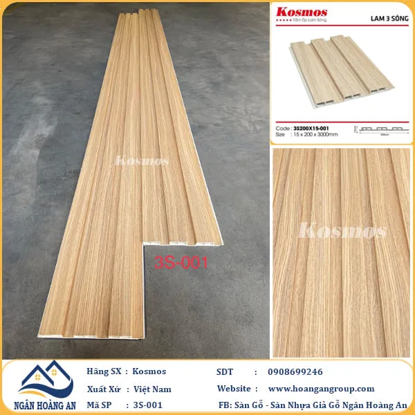 Lam 3 Sóng Thấp Kosmos 3S200X15-001