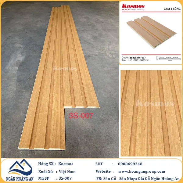 Lam 3 Sóng Thấp Kosmos 3S200X15-007