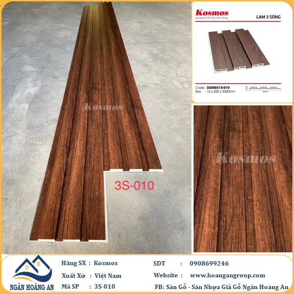 Lam 3 Sóng Thấp Kosmos 3S200X15-010