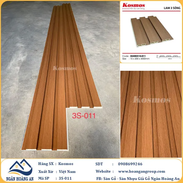 Lam 3 Sóng Thấp Kosmos 3S200X15-011