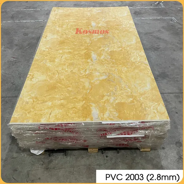 Tấm Nhựa Ốp Tường PVC Giả Vân Đá Kosmos Dày 2.8mm