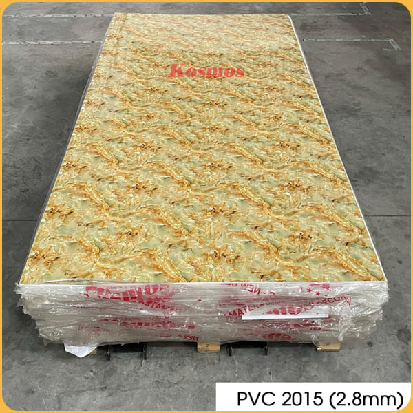 Ốp Tường PVC Giả Đá Kosmos PVC2015 Dày 2.8mm