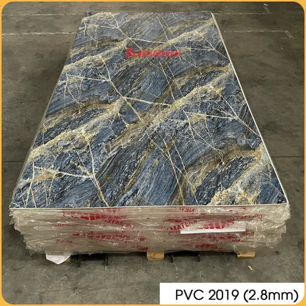 Tấm Nhựa Ốp Tường PVC Giả Vân Đá Kosmos PVC2019 Dày 2.8mm