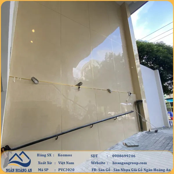 Tấm Nhựa Ốp Tường Giả Vân Đá Kosmos PVC2020