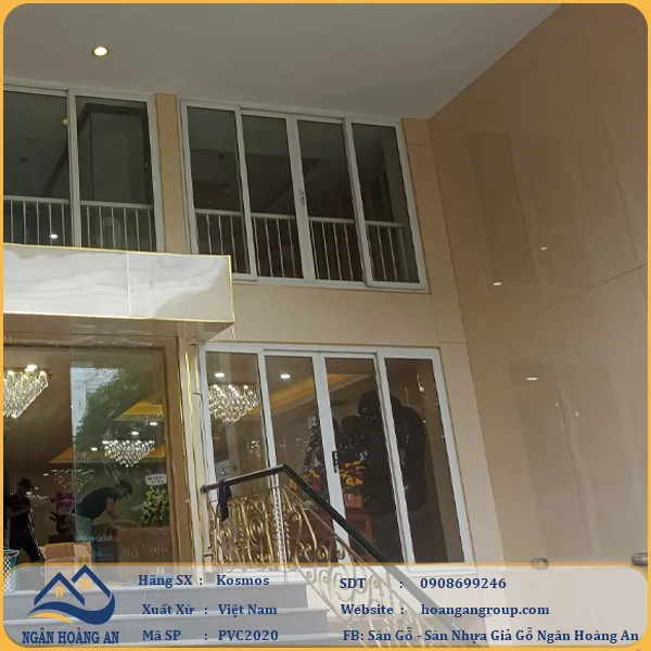Tấm Nhựa Ốp Tường Giả Vân Đá Kosmos PVC2020