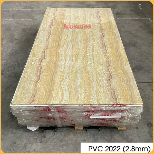 Tấm Nhựa Ốp Tường PVC Giả Vân Đá Kosmos PVC2022 Dày 2.8mm