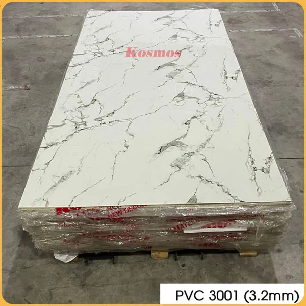 Tấm Nhựa Ốp Tường PVC Giả Vân Đá Kosmos Dày 3.2mm