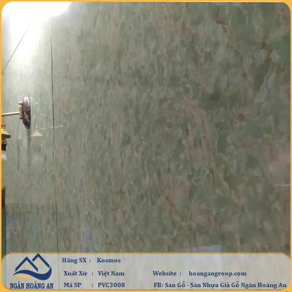 Ốp Tường PVC Giả Đá Kosmos PVC3008 Dày 3.2mm