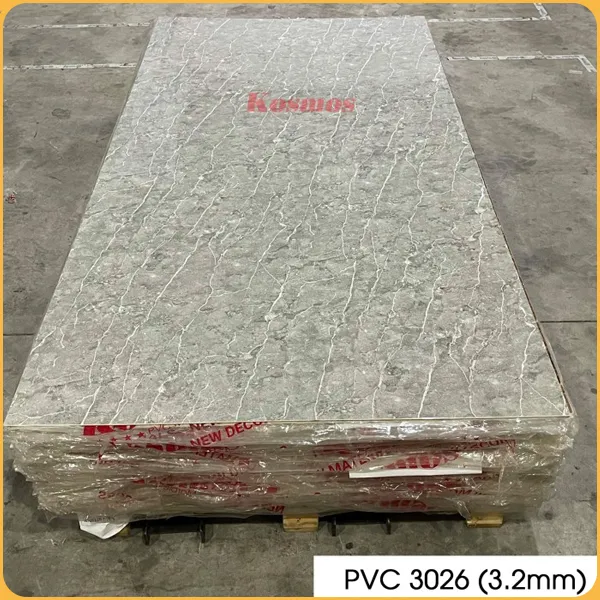 Tấm Nhựa Ốp Tường PVC Giả Vân Đá Kosmos PVC3026 Dày 3.2mm