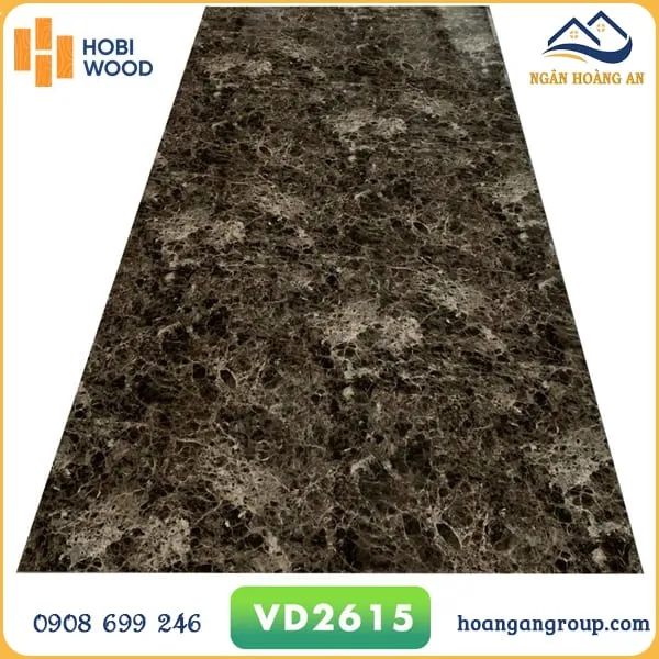 Tấm Nhựa Ốp Tường PVC Giả Đá Hobi Wood VD2615 Dày 2.6mm