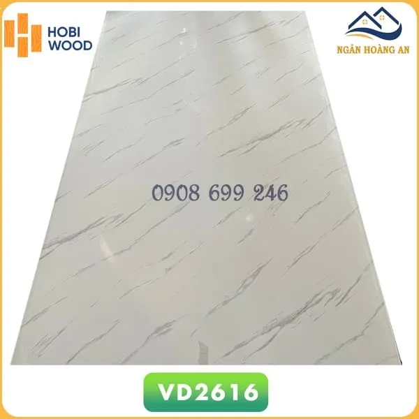 Tấm Nhựa Ốp Tường PVC Giả Đá Hobi Wood VD2616 Dày 2.6mm