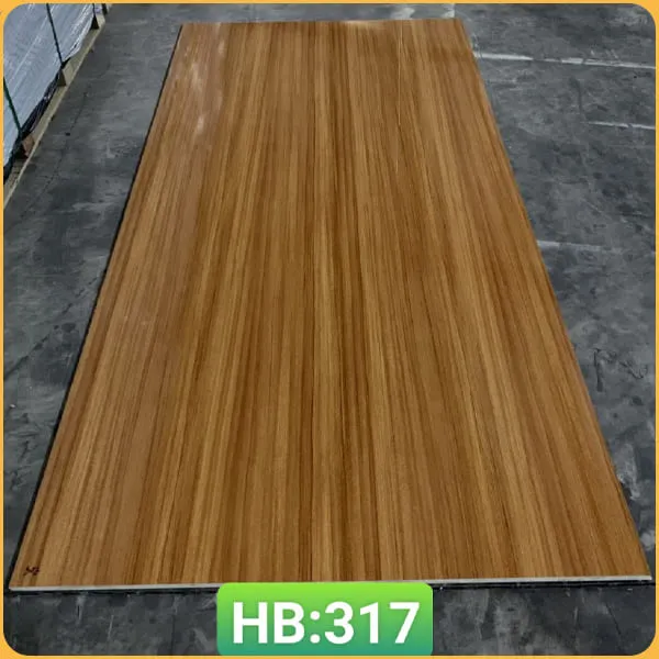 Tấm Nhựa Ốp Tường PVC Giả Đá Hobi Wood VD317 Dày 3.0mm