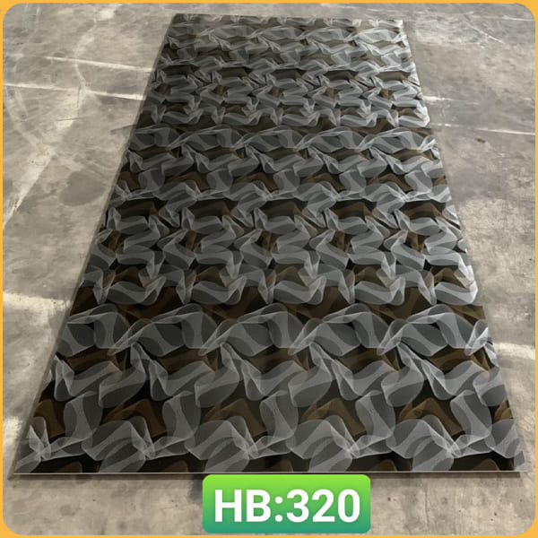 Tấm Nhựa Ốp Tường PVC Giả Đá Hobi Wood VD320 Dày 3.0mm