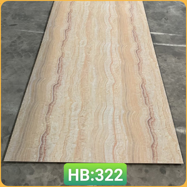Tấm Nhựa Ốp Tường PVC Giả Đá Hobi Wood VD322 Dày 3.0mm