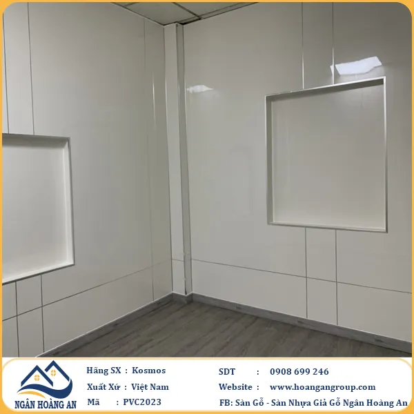 Tấm Nhựa Ốp Tường Giả Vân Đá Kosmos PVC2023 Dày 2.8mm