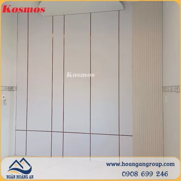 Tấm Ốp Than Tre Kosmos 8mm Vân Vải TT-821