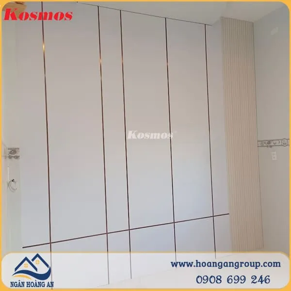 Tấm Ốp Than Tre Kosmos 8mm Vân Vải TT-821