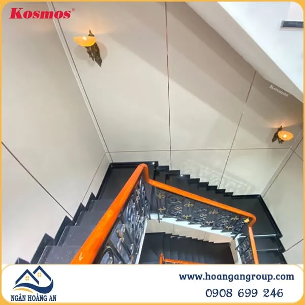 Tấm Ốp Than Tre Kosmos Vân Vải Chống Xước TT-819