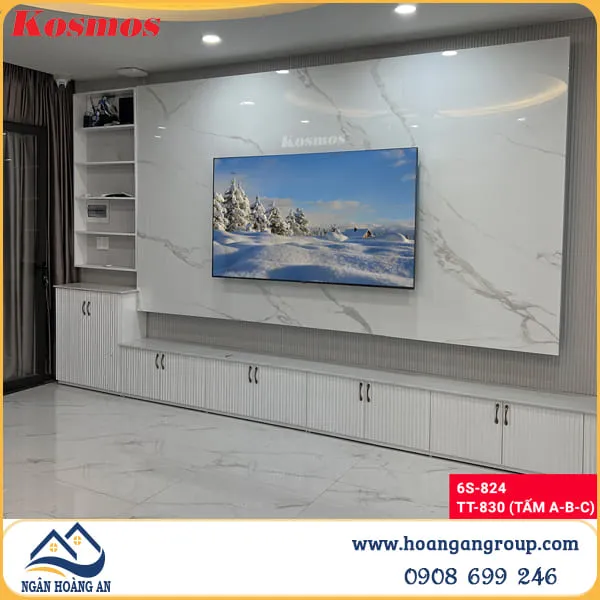 Tấm Ốp Sợi Than Tre Pandora Kosmos TT-830