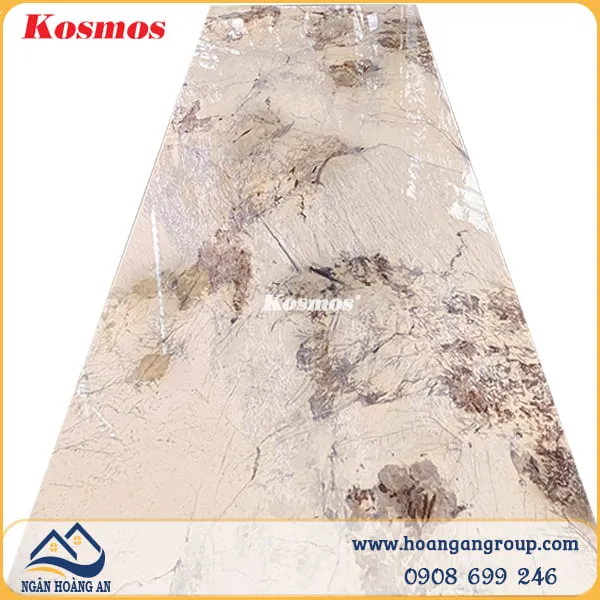 Tấm Ốp Than Tre 8mm Kosmos Vân Đá PET TT-843B 